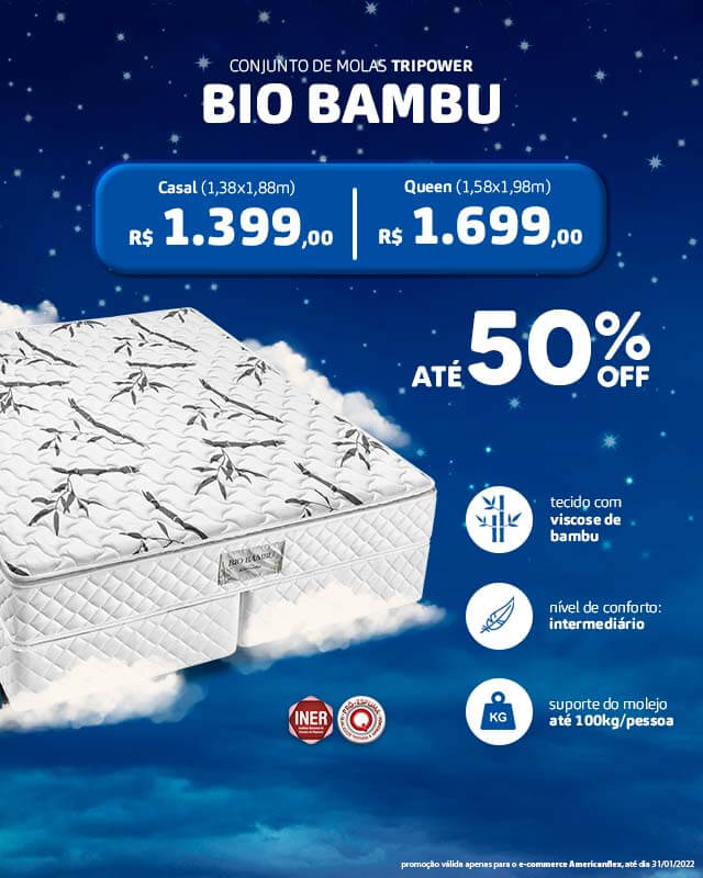 Bio Bambu Tripower - Lugar para sonhar